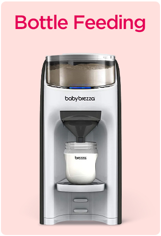 Automated bottle prep machine for infant milk.