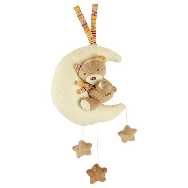 A Thousand & One Cuddles - Portable Wind-Up Musical Mobile - Teddy & Moon