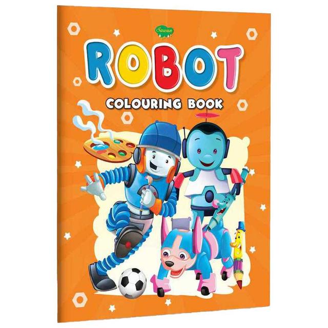 Sawan - Colouring Book - Robot