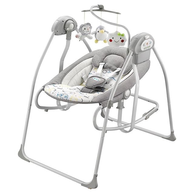 Bumble & Bird - 3-in-1 Baby Swing, Seat & Rocker - Grey