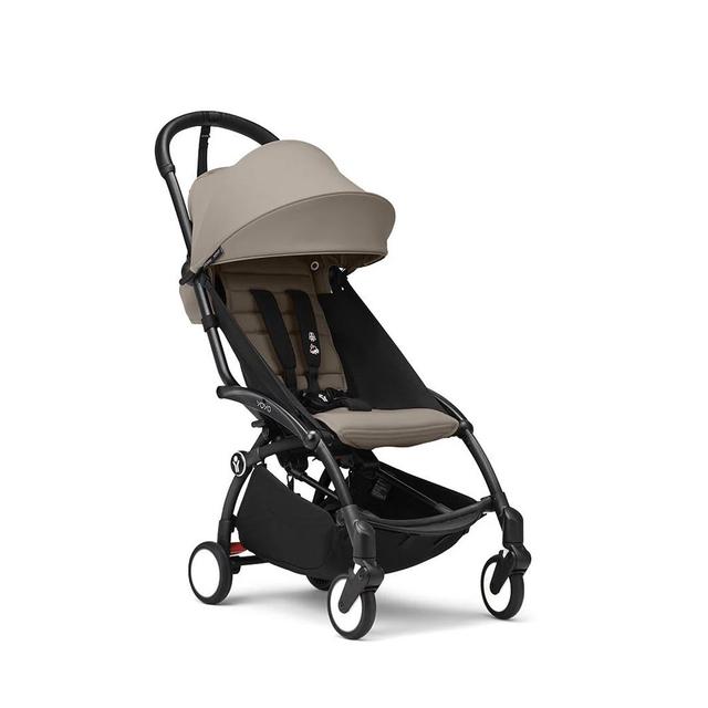 Stokke - YOYO 3 - Black/White Frame With 6+ Newborn Color Pack Stroller