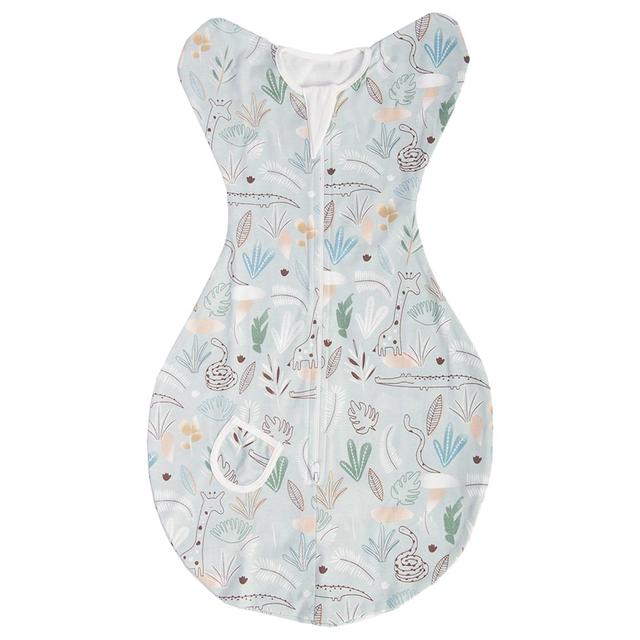 Tiny Toes - Baby Boys Printed Swaddle - Blue