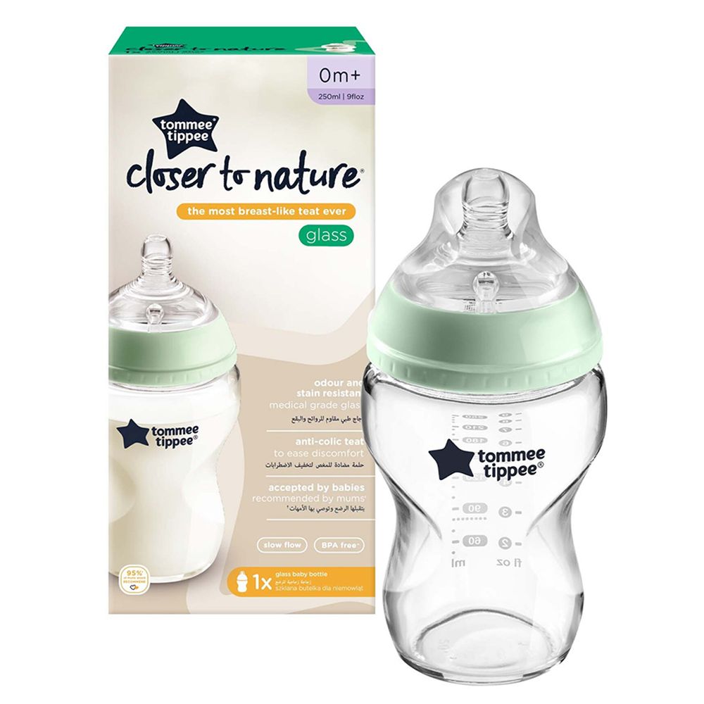 Tommee Tippee - Glass Bottle Self-Sterilizing - 250ml