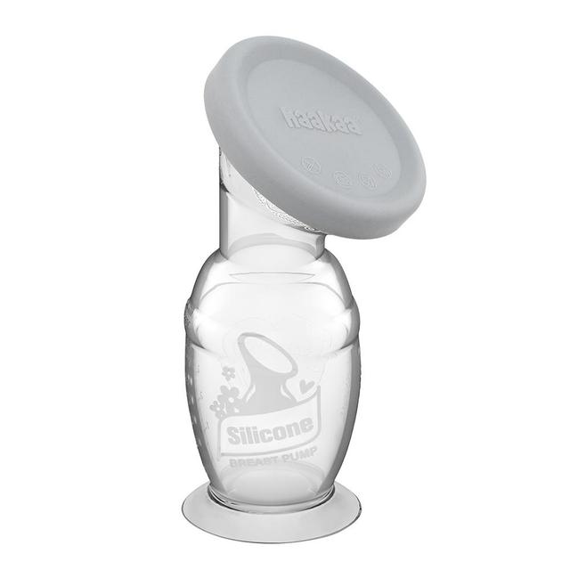 Haakaa - Combo Silicone Breast Pump with Suction Base & Silicone Cap - 100ml