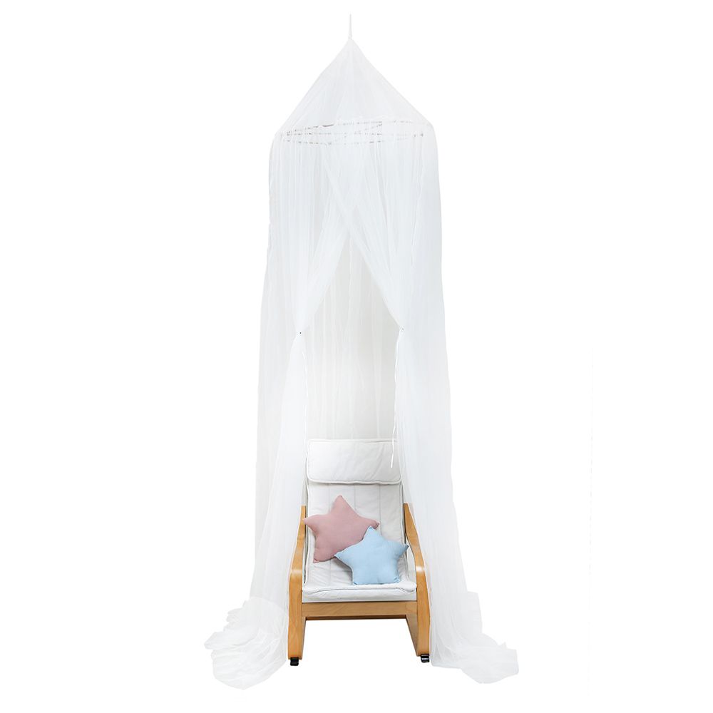 Mi Dulce An'ya - Sheer Mosquito Net Cot Canopy - Ivory
