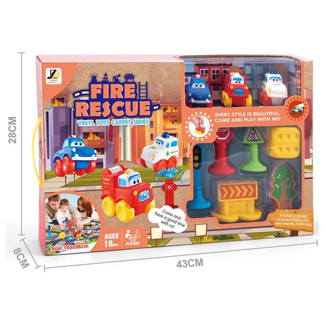 Little Learners - Fire Station Rescue Playset