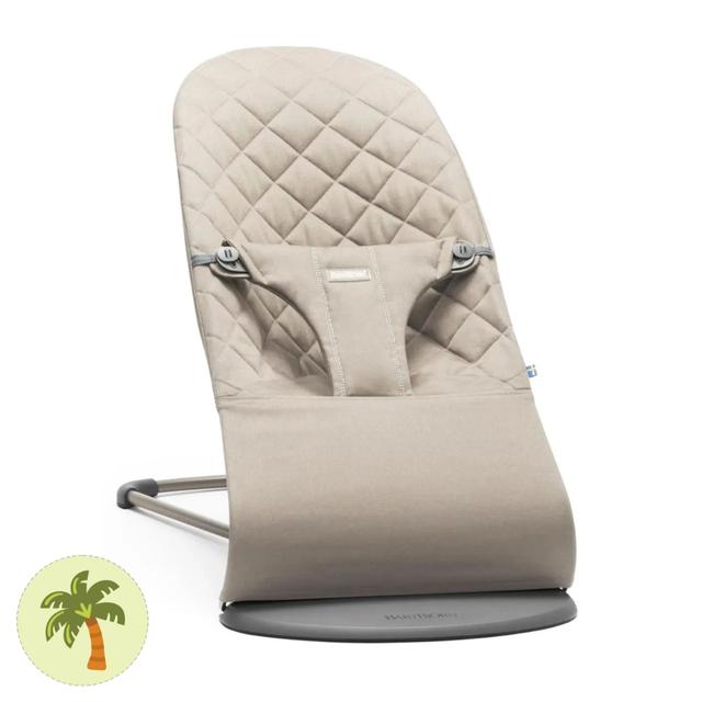 BABYBJORN - Bouncer Bliss, Woven - Sand Grey
